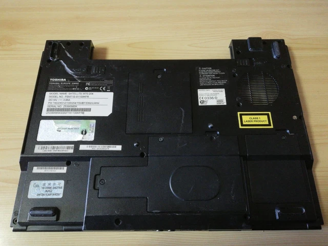Coque Inférieure (Bottom Case) Pour Toshiba Satellite A100-316 - Réf. 6070B0084104 - Occasion
