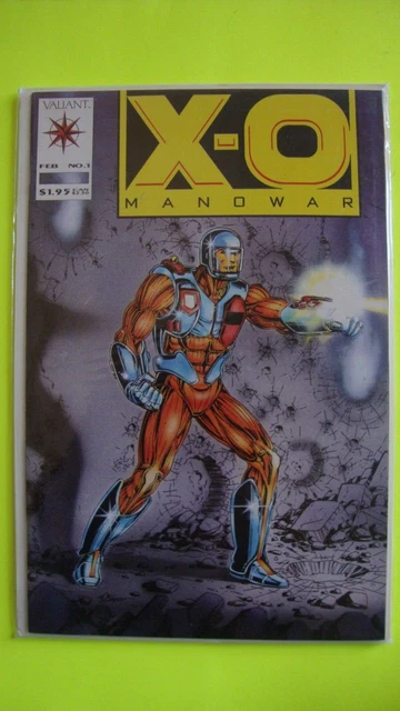 #1 & #2 X-O MANOWAR One Package 2 Comics 1992 Both NM New Cond Valiant Comics