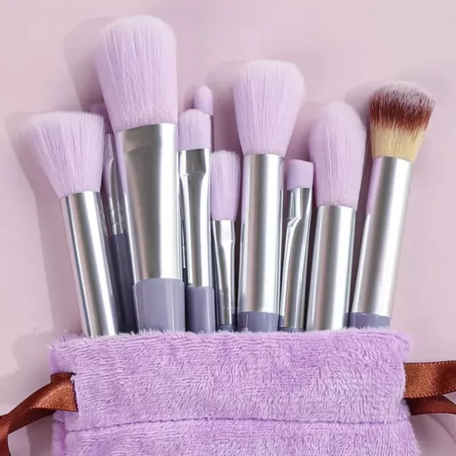 Ensemble de Pinceaux de Maquillage, Doux, Kit de Cosmétiques, 13 Pièces