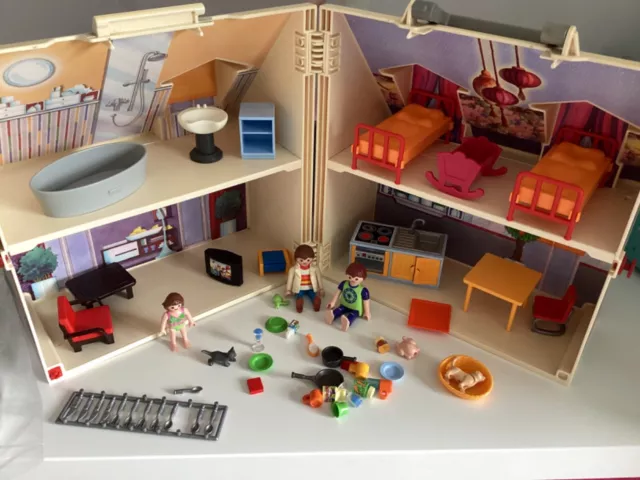 Modern city life Playmobil Set My Take Along Carry Case House Figures Accessorie