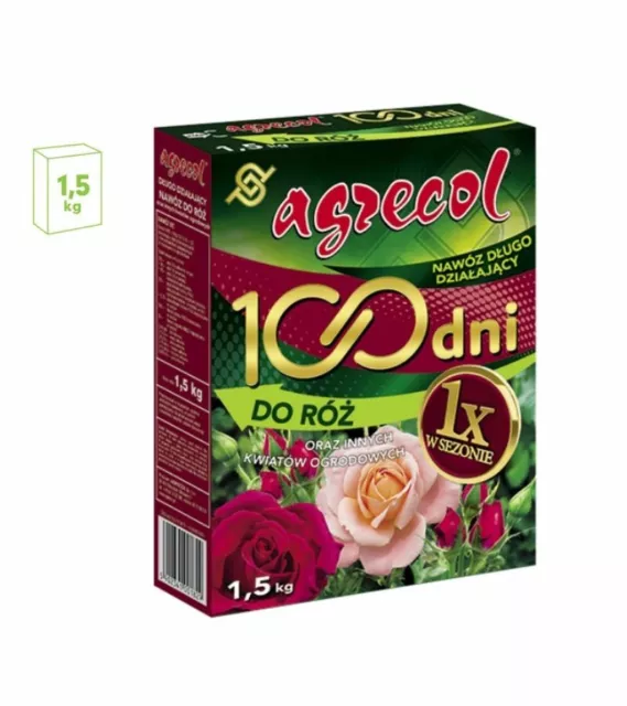 LONG LASTING FERTILIZER, 100 days for roses-1.5 kg