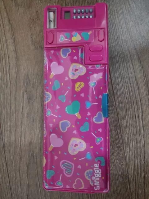 Smiggle Pencil Box Case Pink