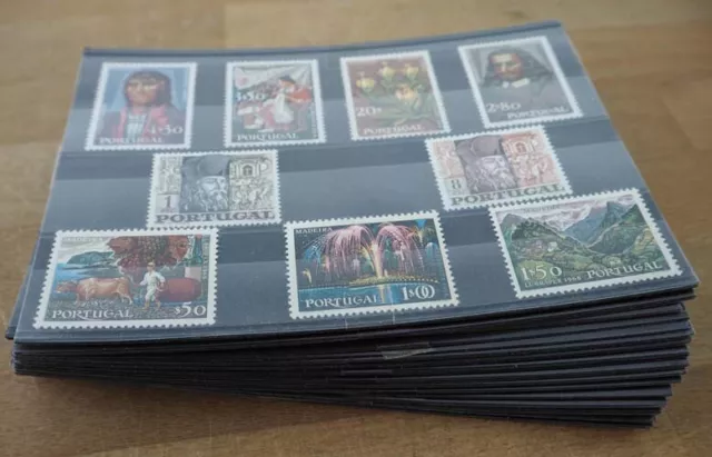 1968 Portugal; 15 komplette Jahrgänge, postfrisch/MNH, ME 943,50,-