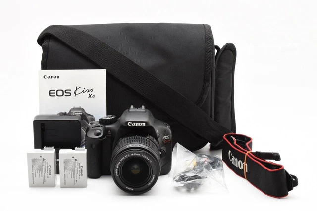 Canon EOS kiss X4/EFS-18-55mm IS (良品） Canon Digital SLR Camera EOS Kiss X4 EF-S 18-55 IS Lens Kit