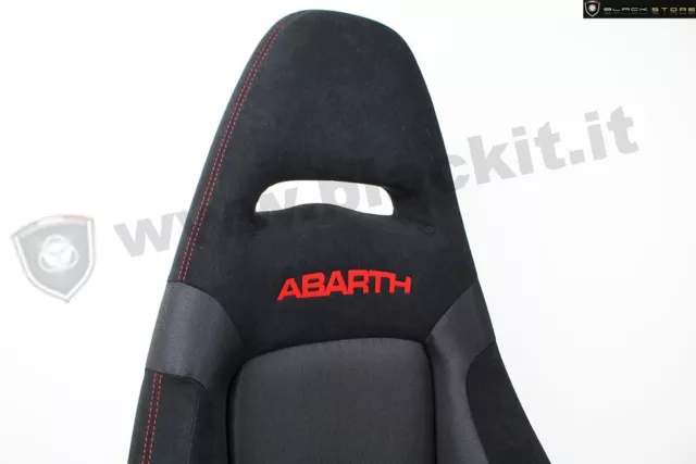 Set sedili Abarth by Sabelt in ALCANTARA Abarth 3