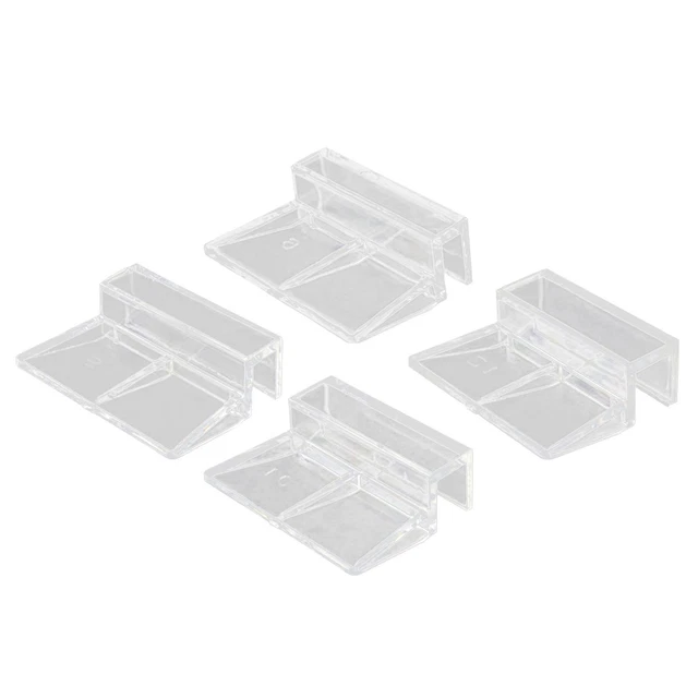 10x Aquarium Screen Net Fixed Clip Replacement Anti Jumping DIY Mesh Clamp