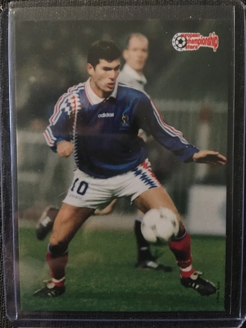 Card Zinedine Zidane Rookie Card 1994 France-rep. Tcheque Onze Mondial