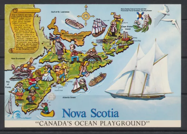 1970s Nova Scotia ~ Canada's Ocean Playground ~ Bluenose ~ Book Room (Halifax)