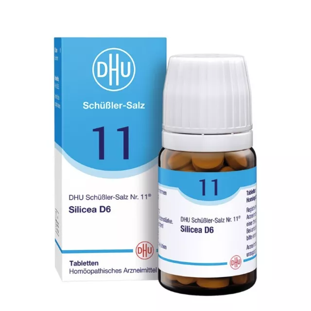 DHU Schüßler-Salz Nr. 11 Silicea D6 –..., 80.0 St. Tabletten 274766