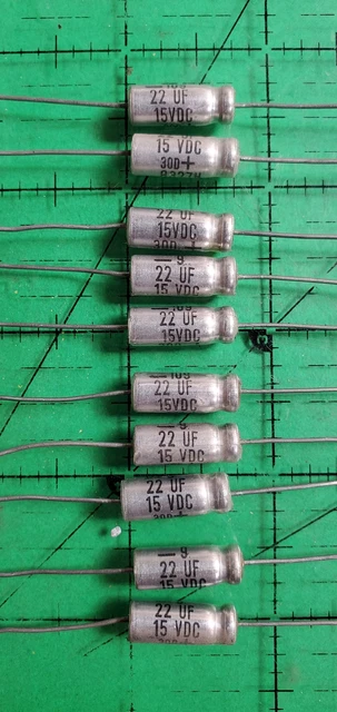 5x Kamera Kondensatoren 10V 220uF - Reparatur Für Minolta X-700 & X-300