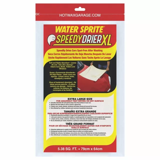 S.M. Arnold WSY5-1 Water Sprite Speedy Drier XL - Chamois 5.38" SQ. FT.