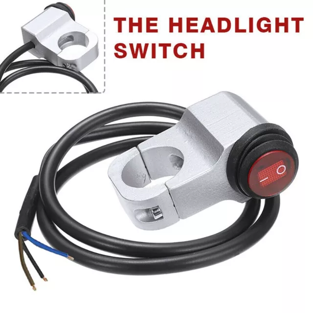 Motorcycle Handlebar Headlight Fog Spot light Switch Enhanced Durability