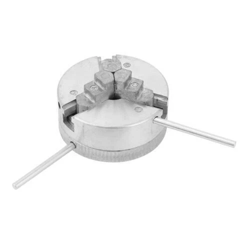 Self-Centering Lathe Chuck for CNC Milling 12-65mm Hardened Jaws - New Tool