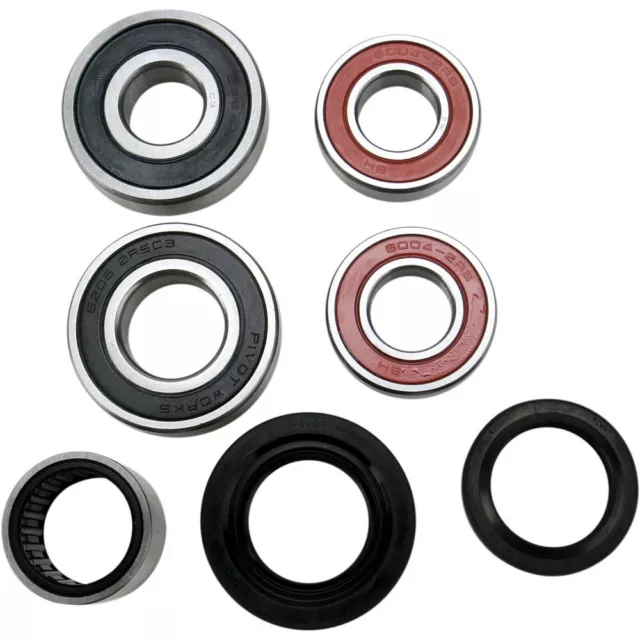 Pivot Works Pwrws-Y12-000 Rear Wheel Bearing Kit Yamaha Xv1600 Road Star 2002