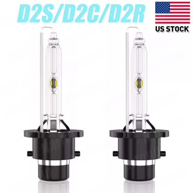 Set of 2 Pieces headlight bulbs HI or Low Beam D2S HID Xenon Type