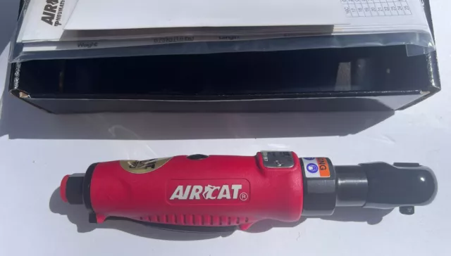 Aircat 800 1/4 In Mini Composite Ratchet Wrench New