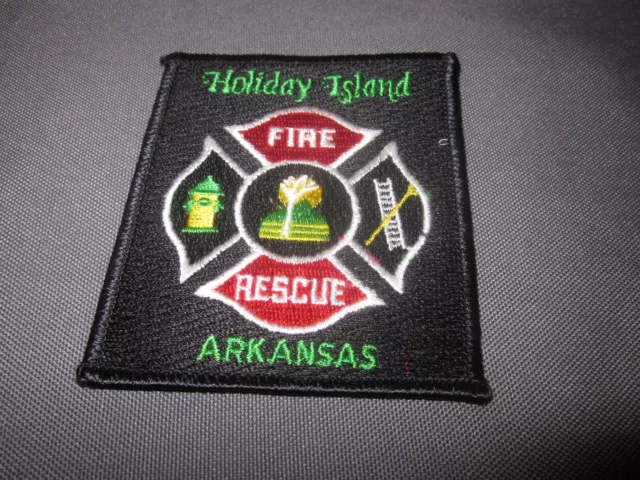 HOLIDAY ISLAND FIRE RESCUE Arkansas PATCH