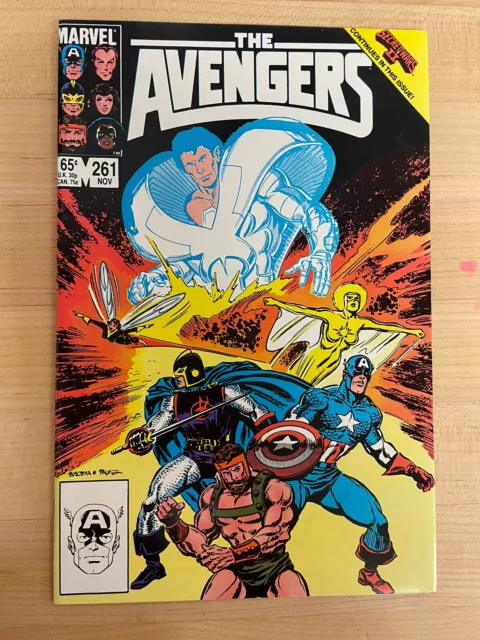 Secret Wars II Avengers 261 Marvel Comics 1985