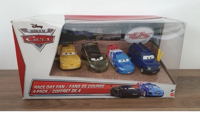DISNEY PIXAR CARS 2 Race Day Fan 4 Pack Gift Set - Gorvette