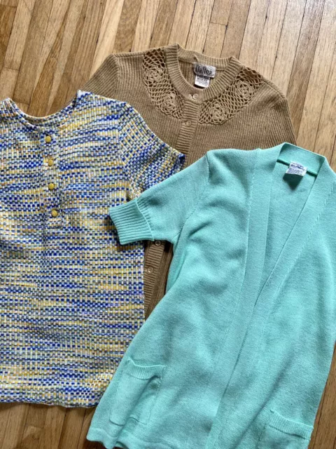 Vintage 70s Sweater Reseller Lot Vintage 70s Clothing Resell Lot Of Three
