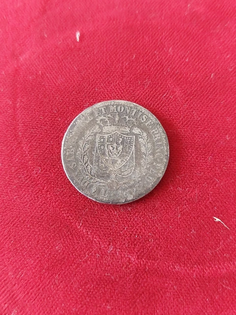 Monnaie Italie Sardaigne 1 Lire 1826 Argent