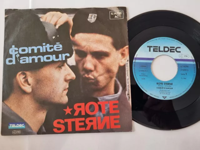 Comite d'Amour - Rote Sterne 7'' Vinyl Germany