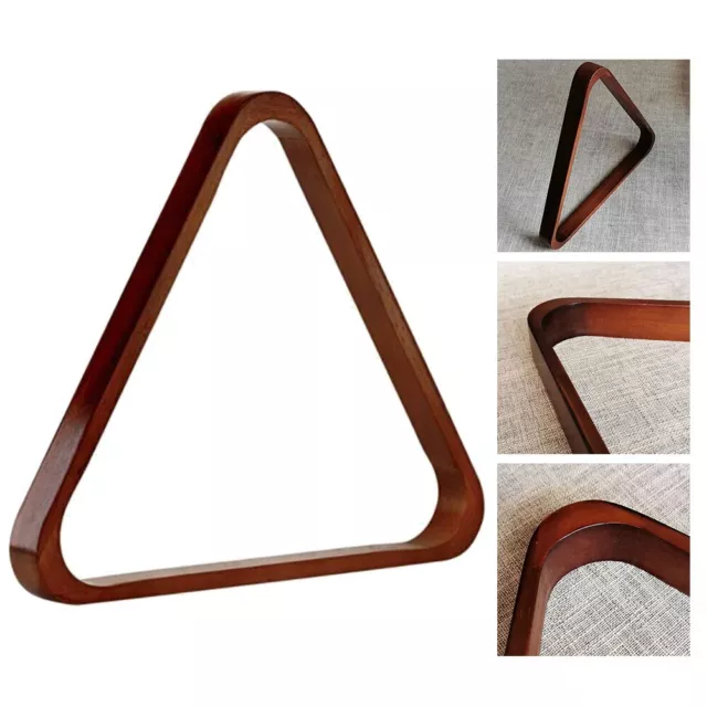 Support triangle de billard en bois un accessoire nécessaire pour tout jeu de p