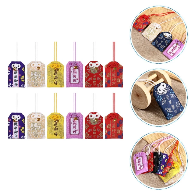 Stoff Glückstüte -Ornamente Auto Schlüsselanhänger Amulett