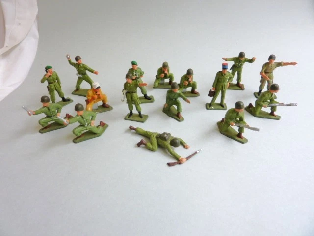 Boîte Soldats De L’Empire Starlux – Figurines Antique Toy Soldier – Collection Vintage
