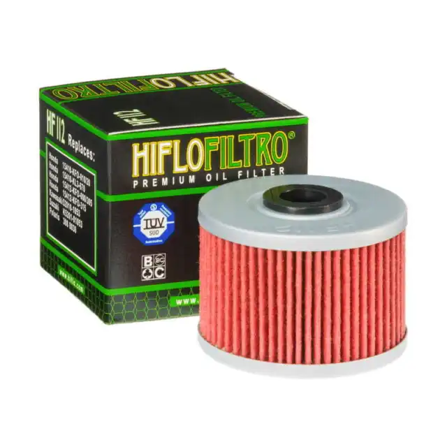 Oil filter Hiflofiltro Adly / Dinli / Gas Gas / Honda / Kawasaki / Polaris HF112