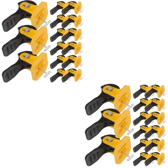 100 pz kit di installazione piastrelle riutilizzabili strumenti livellatore piastrelle da parete