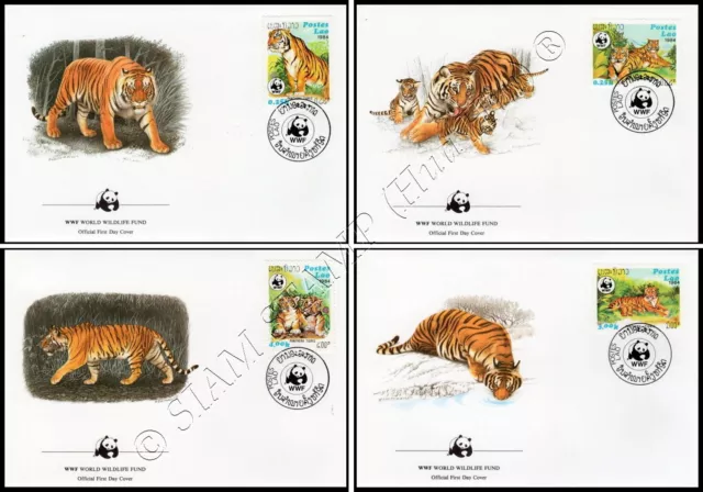 Worldwide Conservation: Tigers -FDC(II)-I-