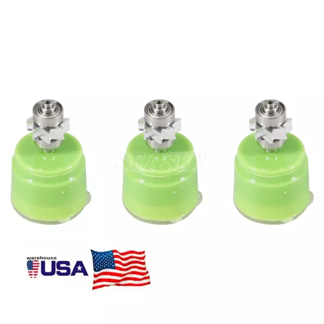 3x Dental cartridge turbine for Kavo Fiber type Optic LED handpiece YB6 in USA