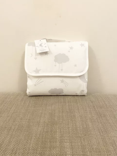 Next Star Moon Cloud Baby Travel Changing Mat/nursery Nappy Mat/bAby Shower Gift