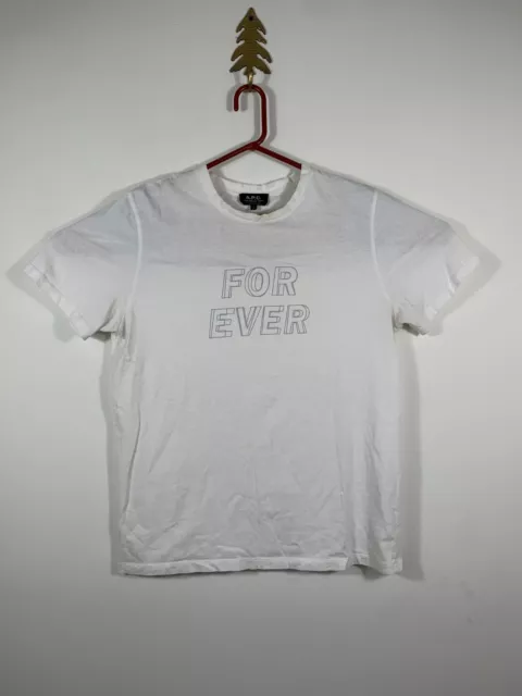 APC Rue Madame Paris Mens For Ever T Shirt Size L