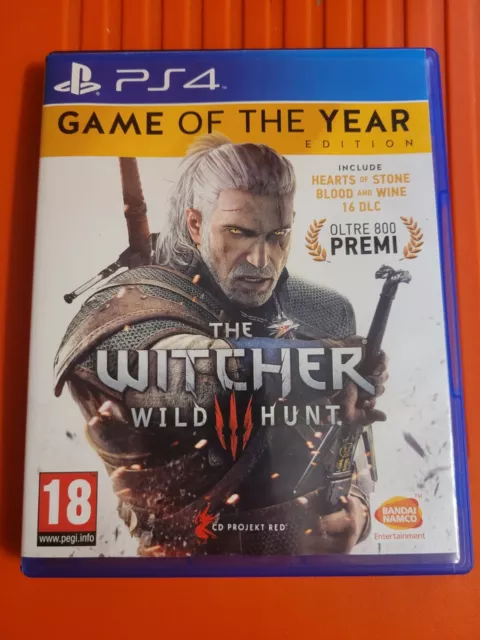 The Witcher III Wild Hunt - (PlayStation 4, 2016)