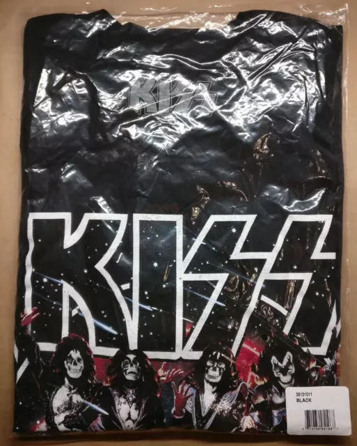 KISS Band Shirt Destroyer End of the Road Tour Skull Face Licensed Mens S-XL