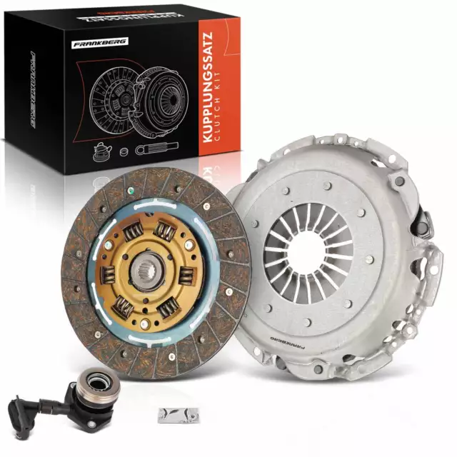 Clutch Kit 3x (Cover+Plate+CSC) for Ford C-Max Focus MK II Focus C-Max 1.8i