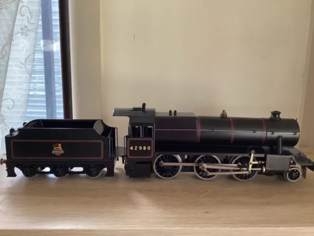 Bassett Lowke O Gauge B.r. 42980  2-6-0 Live Steam Mogul .Bk