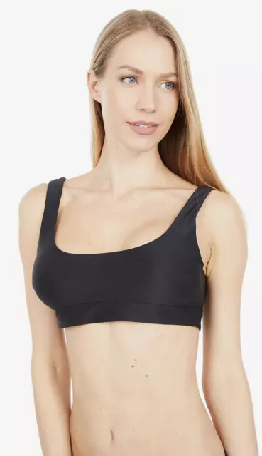 Rip Curl Womens Black Classic Surf Eco Crop Top A2246 Size Large 3