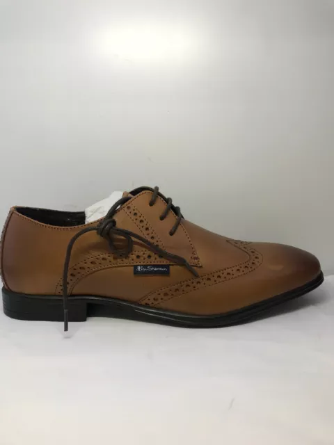 Q/241# Ben Sherman scarpe formali marrone marrone marrone scarpe stringate taglia EU 40