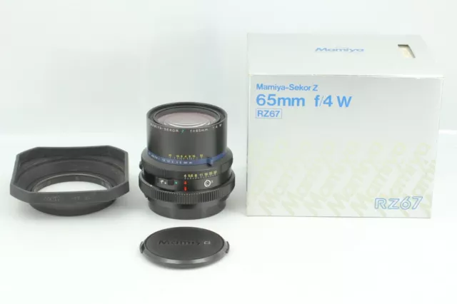 【NEAR MINT in BOX , Hood】 Mamiya Sekor Z 65mm f/4 W Lens For RZ67 From JAPAN
