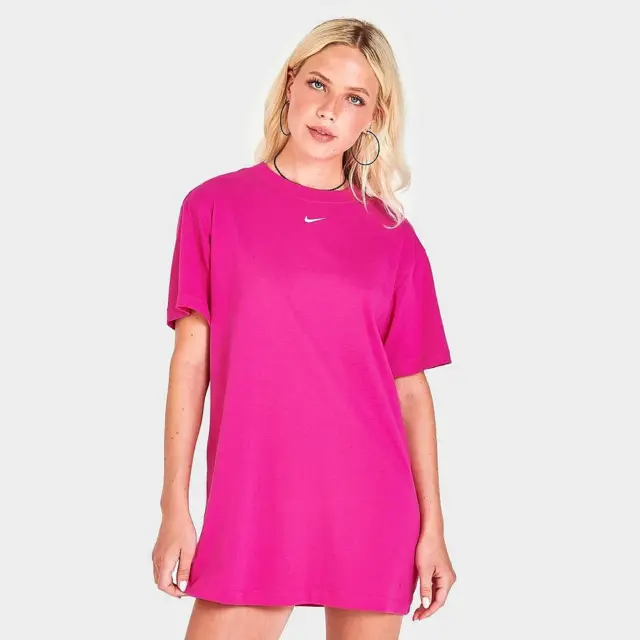 Nike Size XS S 100% Cotton Sportswear T-Shirt Dress Shirtdress RARE COLOR