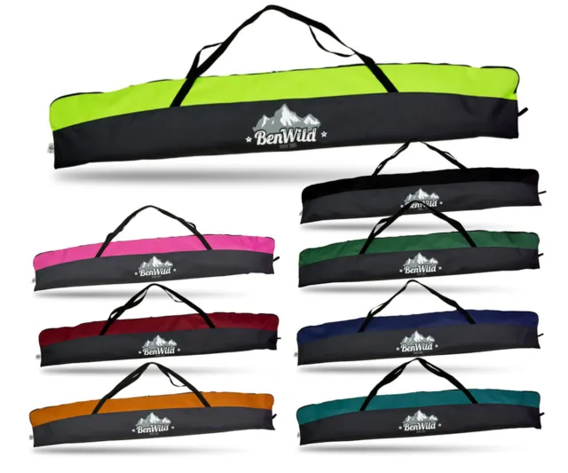 Waterproof Ski Bag Holdall Shoulder Strap Carry Case Luggage 160cm 180cm Adult