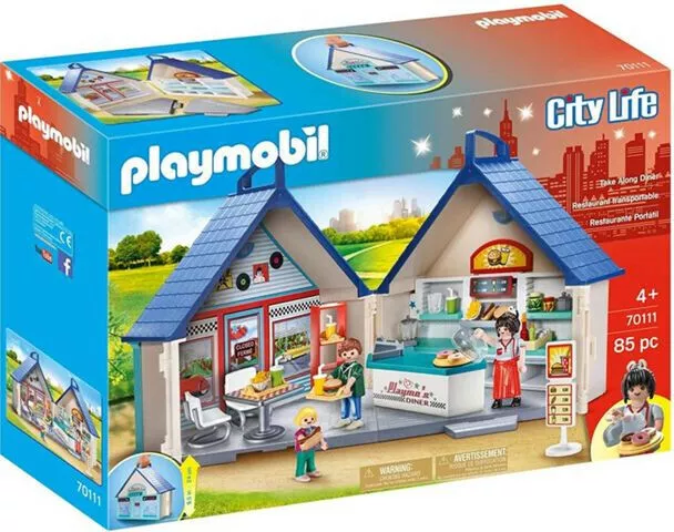 PLAYMOBIL® City Life - Mein Mitnehm-Imbiss 70111 NEU OVP