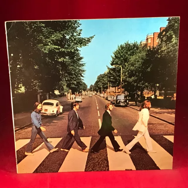 THE BEATLES Abbey Road 1988 UK vinyl LP Come Together Sun King Something DMM