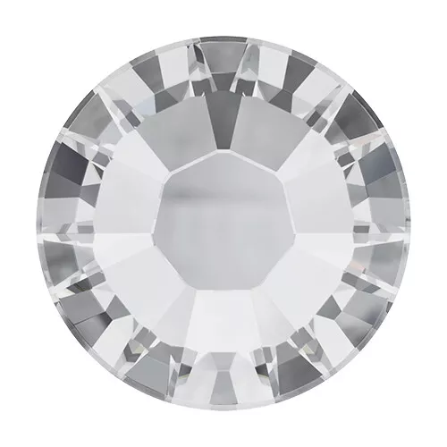 Superior PRIMERO 2038 Flat Backs Foiled Hot Fix  * Crystal Clear & All Sizes