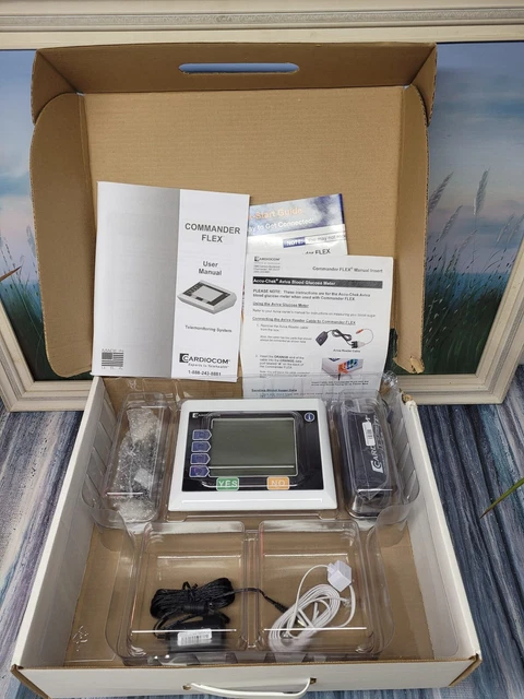 cardiocom commander flex telemonitoring system NIB / sn3417