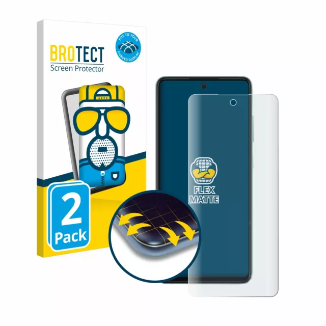 Protection Ecran Full Cover Mat pour Samsung Galaxy A52 / 5G Film Protecteur 2x