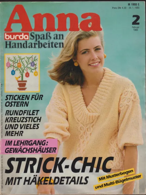 Anna BURDA Spaß an Handarbeiten 2 /1985